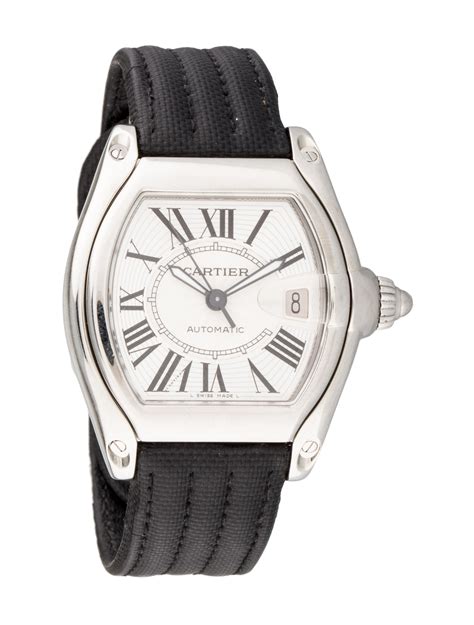 buy cartier roadster strap|cartier roadster black leather strap.